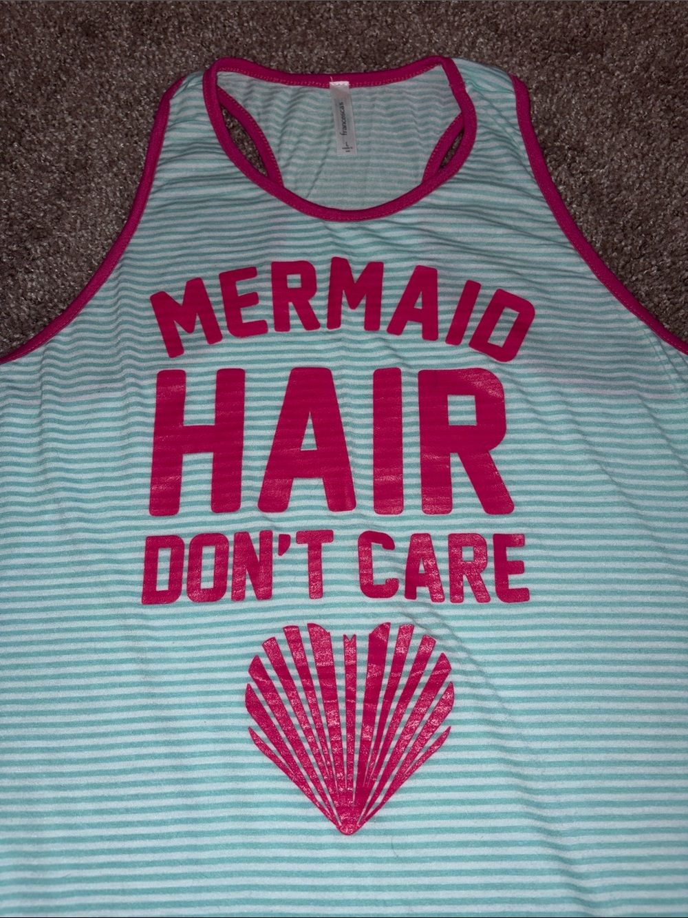 Francesca’s Mermaid Racerback Tank - Picture 2 of 4
